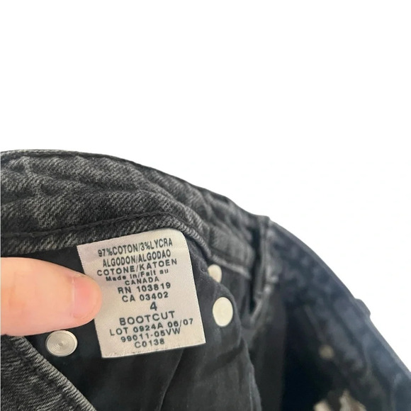 Harley Davidson Women’s Black Bootcut Jeans - Picture 8 of 8